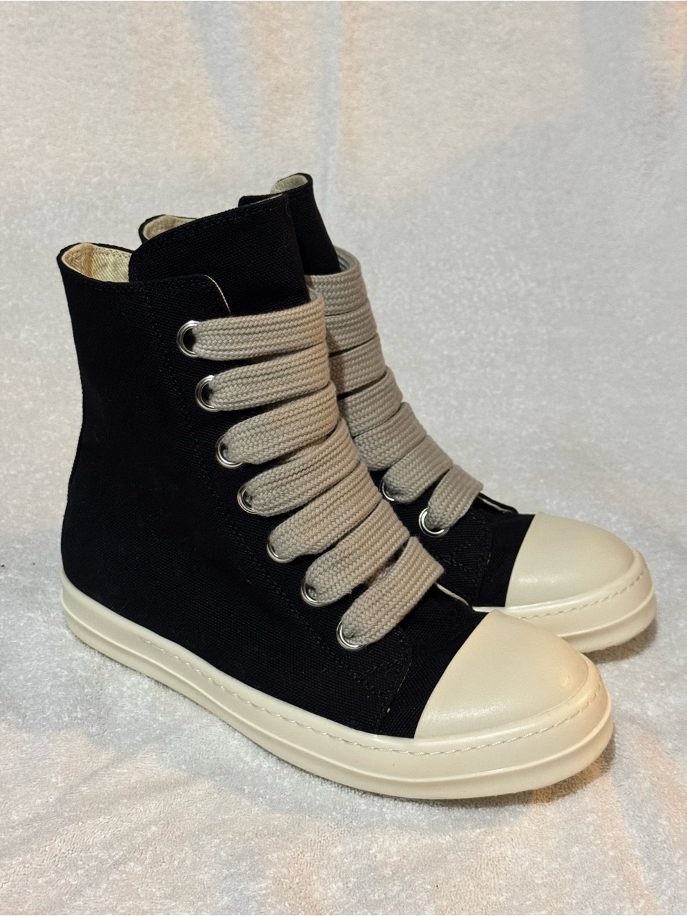 Rick Owens Jumbolace Sneaks (US SIZE 12)